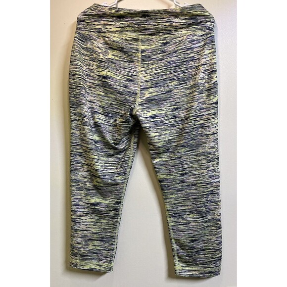 Zelos Women's Size 1X Capri Leggings Pants with Waist Pocket Green Strip… - Picture 6 of 10